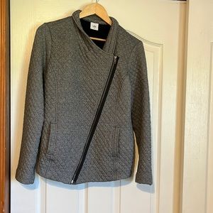 GUC cabi quilted asymmetrical jacket